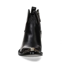 Outlet Boots Maya Becerro Negro Femme Boots & Bottines