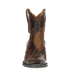 Boots Santiag Stitched 7 Ocre Femme Boots & Bottines