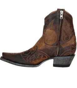 Boots Santiag Stitched 7 Ocre Femme Boots & Bottines