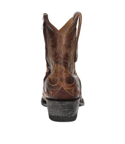 Boots Santiag Stitched 7 Ocre Femme Boots & Bottines