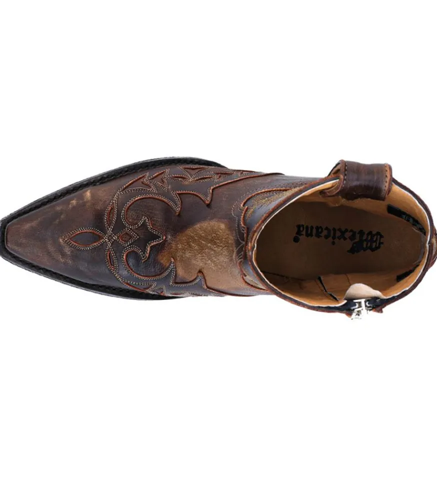 Boots Santiag Stitched 7 Ocre Femme Boots & Bottines