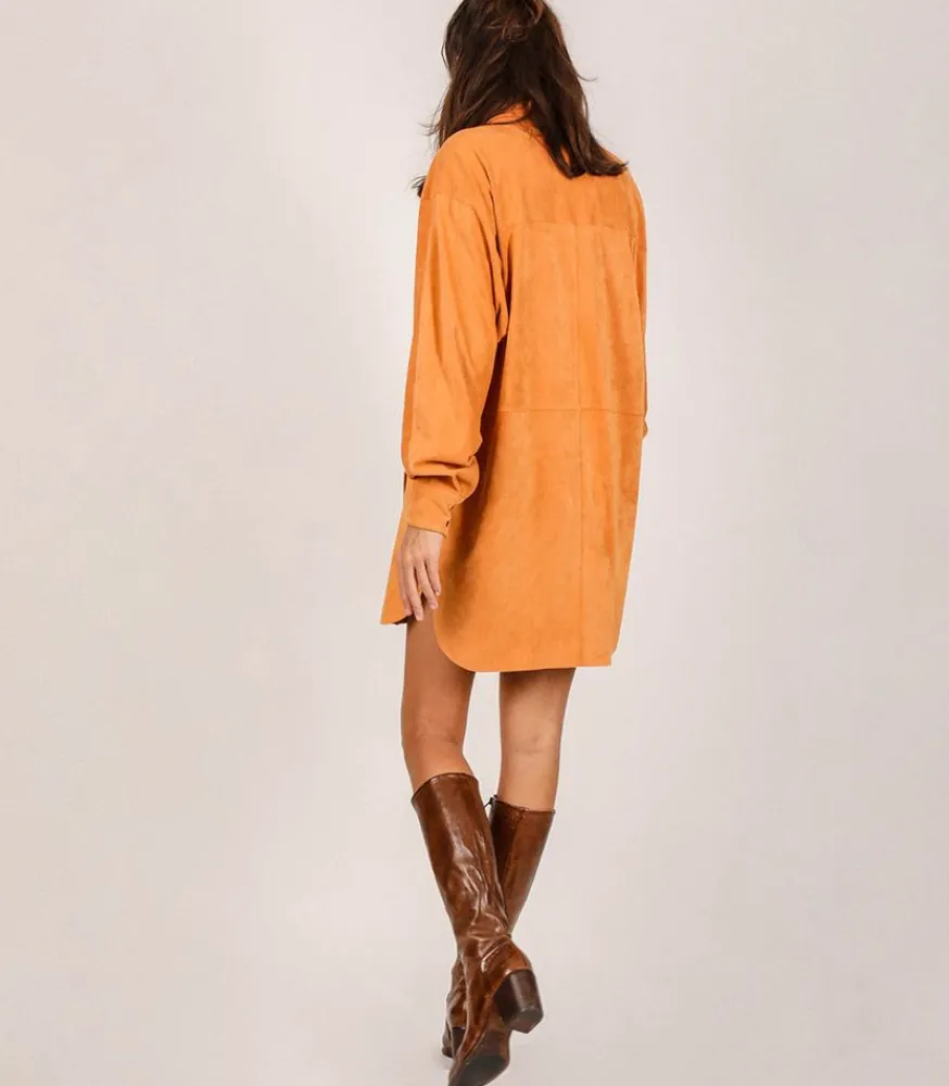 Best Bottes Hautes En Cuir Cognac Femme Boots & Bottines