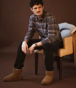 Outlet Bottes Homme Classic Mini Chestnut Homme Boots