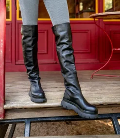 Bottes Malyx Black Femme Boots & Bottines