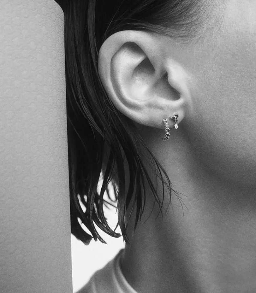 Online Boucle D'Oreille Ava Diamant Femme Boucles D'Oreilles
