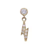Best Boucle D'Oreille Eclair Or Jaune Et Diamants Femme Boucles D'Oreilles