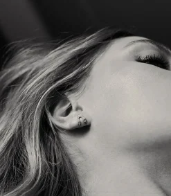 Hot Boucle D'Oreille Metropolis Or Jaune Et Diamants Femme Boucles D'Oreilles