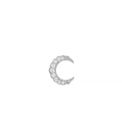 Discount Boucle D'Oreille Moonlight Or Blanc Femme Boucles D'Oreilles