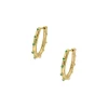 Sale Boucles D'Oreilles Arva Or Et Emeraudes Femme Boucles D'Oreilles