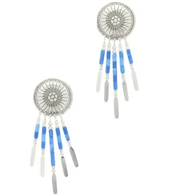 Discount Boucles D'Oreilles Navajo Concha Et Pendants Femme Boucles D'Oreilles