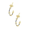 New Boucles D'Oreilles Sisi S Argent, Or Et Perles D'Eau Douce Femme Boucles D'Oreilles