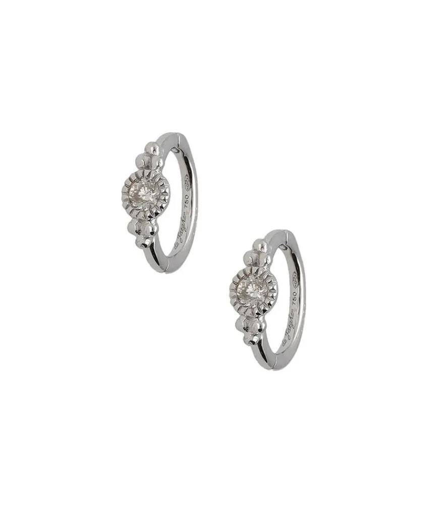 Discount Boucles D'Oreilles Sunny Bubbles En Or Blanc Femme Boucles D'Oreilles
