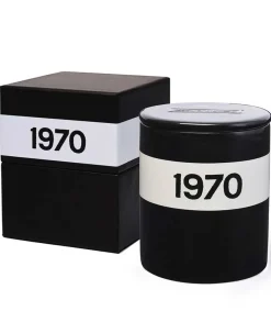 Bougie 1970 Ceramique Noire Bougies Parfumées