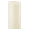Hot Bougie Led Pillar Ivoire, 10.1 X 25 Cm Bougies Led