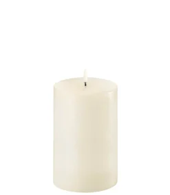 Sale Bougie Led Pillar Ivoire, 10.1 X 15.2 Cm Bougies Led