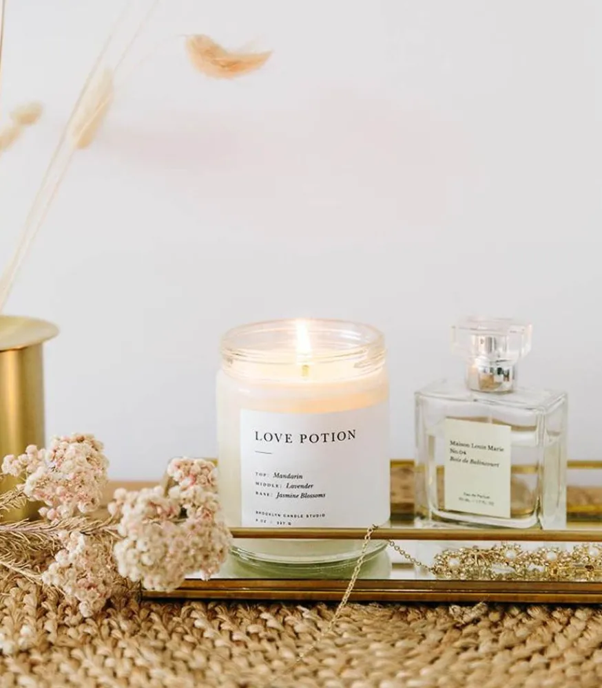 Online Bougie Vegetale Parfumee Minimalist Love Potion Bougies Parfumées