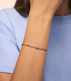 Hot Bracelet Ava Saphir Rose Femme Bracelets