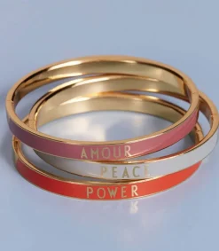 Bracelet Candy Word Power Orange Tiger Femme Bracelets