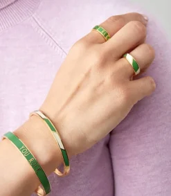 Online Bracelet Candy Word You Rock Green Femme Bracelets