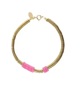 Outlet Bracelet Hibiscus Rose X Jane De Boy Femme Bracelets