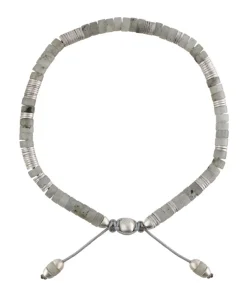 Hot Bracelet Lazuli Argent Et Gemmes Labradorite Homme Bijoux