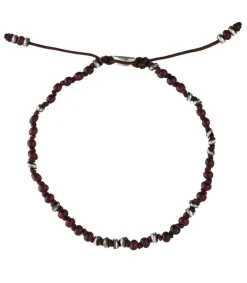 Best Bracelet Templar Jointed A Perles De Pierres Et D'Argent Homme Bijoux