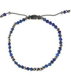 Best Bracelet Templar Jointed A Perles De Pierres Et D'Argent Homme Bijoux