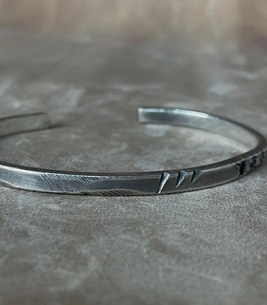 Best Bracelet Three Dark Diamonds Femme Bracelets