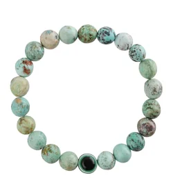 New Bracelet Turquoise Oeil Vert Femme Bracelets