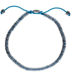 Discount Bracelet Volta En Perles Africaines Et Argent Homme Bijoux