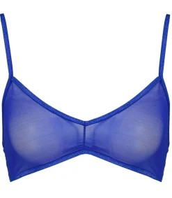 Online Brassiere Georgia Blue Mesh Femme Lingerie
