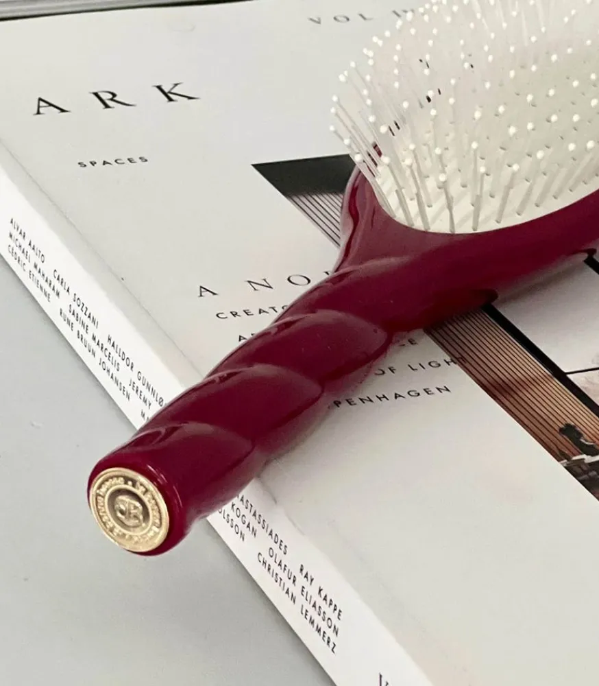 Sale Brosse N.04 La Miracle Demelante & Massante Cerise Femme Accessoires Cheveux