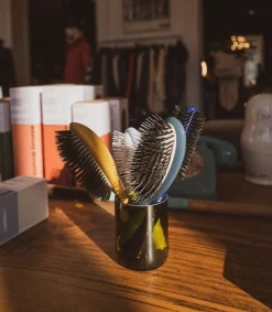 Brosse N.02 L'Indispensable Soin & Demelage Bleu Nuit Femme Accessoires Cheveux