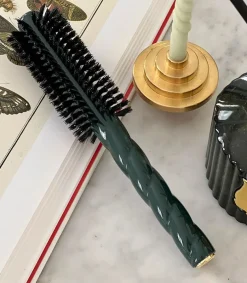Brosse N.05 Ronde Volume & Style Vert Emeraude Femme Accessoires Cheveux