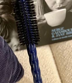 Hot Brosse N.05 Ronde Volume & Style Bleu Myrtille Femme Accessoires Cheveux