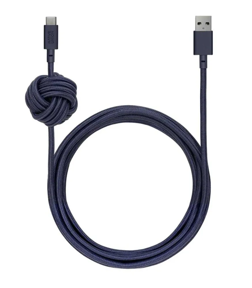 Outlet Cable De Charge Avec Noeud Marin - Night Cable Accessoires Smartphone