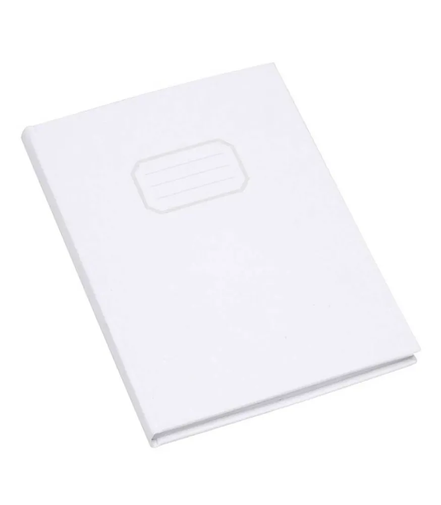 Best Cahier D'Ecriture Blanc En Toile De Coton Carnets & Blocs