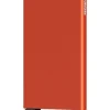 Sale Cardprotector Orange Femme Petite Maroquinerie