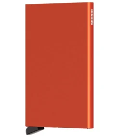 Sale Cardprotector Orange Femme Petite Maroquinerie