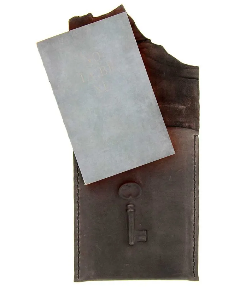 Clearance Carnet De Notes Et Pochette En Cuir "Leather Cluster Key" Carnets & Blocs