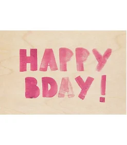 Hot Carte Happy Bday Rose Cartes Postales