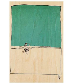 Hot Carte Postale En Bois Ride Wait Cartes Postales