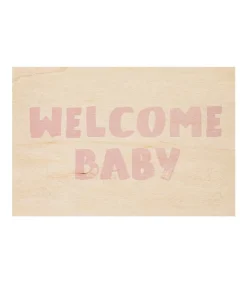 Best Carte Welcome Baby Rose Cartes Postales