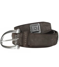 Discount Ceinture En Cuir Suede Caribou X Jane De Boy Femme Ceintures