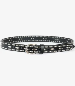 Best Ceinture En Cuir Zap Noir Femme Ceintures