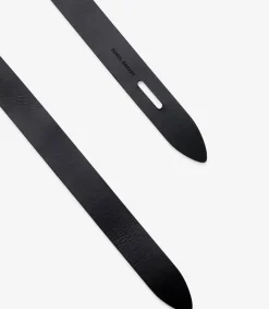 Discount Ceinture Lecce En Cuir Reversible Craie/Noir Femme Ceintures