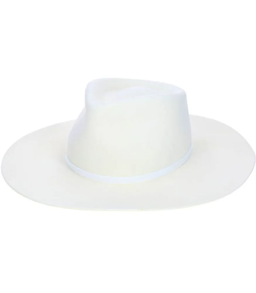 Online Chapeau En Feutre Ivoire Femme Chapeaux, Bonnets & Casquettes