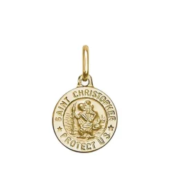 Charm St Christopher En Or Femme Pendentifs