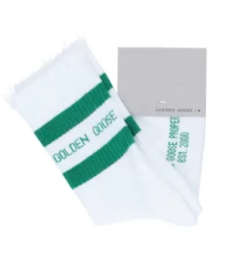 Best Chaussettes Hautes A Rayures Vertes Femme Lingerie