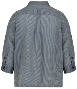 Discount Chemise Abbot Navy Femme Hauts